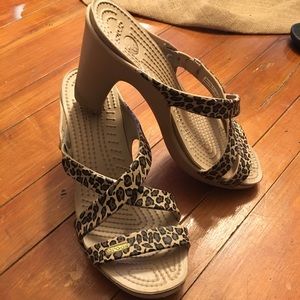 Croc Heels